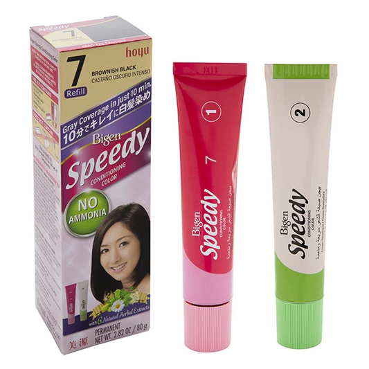 Bigen Speedy Conditioning Color No Ammonia #7 Brownish Black