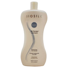 Load image into Gallery viewer, Biosilk Silk Therapy Shampoo 34 oz #BSSTS34