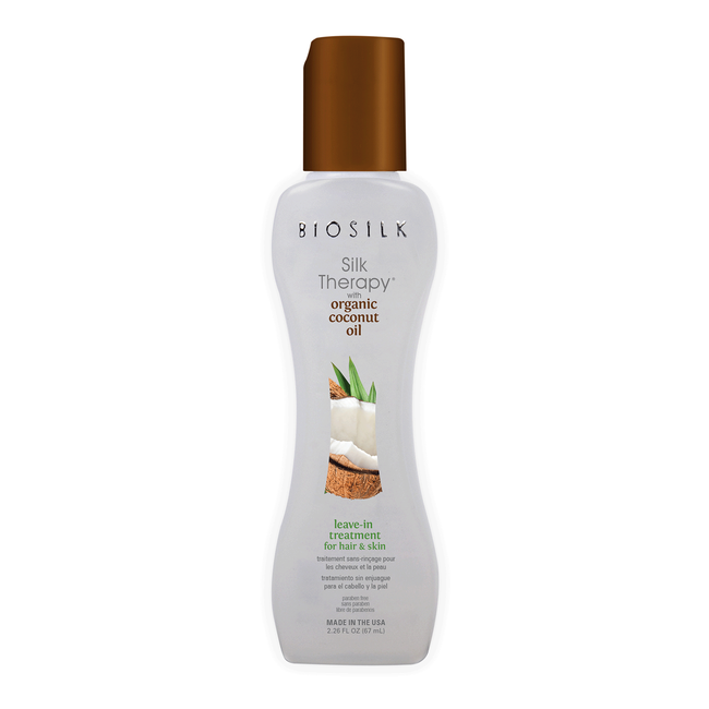 BioSilk Silk Therapy with Coconut Oil Leave-In Treatment 2.26 oz #BSTOCH2