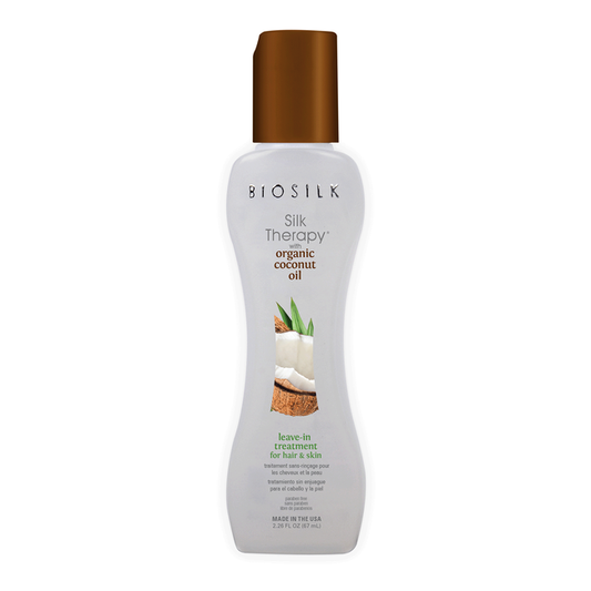 BioSilk Silk Therapy with Coconut Oil Leave-In Treatment 2.26 oz #BSTOCH2