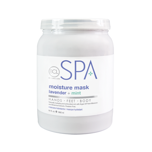 BCL SPA Moisture Mask Lavender + Mint 64oz-Beauty Zone Nail Supply