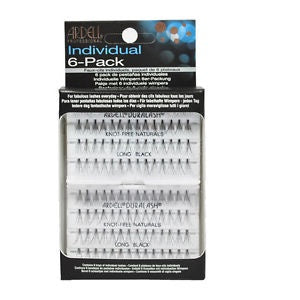 Ardell Individual Naturals 6 Pack Knot Free Long 60077-Beauty Zone Nail Supply