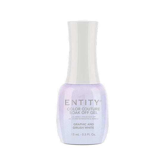 Entity Gel Graphic And Girlish White 15 Ml | 0.5 Fl. Oz. #706-Beauty Zone Nail Supply