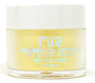 Nurevolution Dip Powder #104 Lemonade Stand 2oz-Beauty Zone Nail Supply