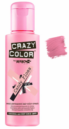 Crazy Color vibrant Shades -CC PRO 65 CANDY FLOSS 150ML-Beauty Zone Nail Supply