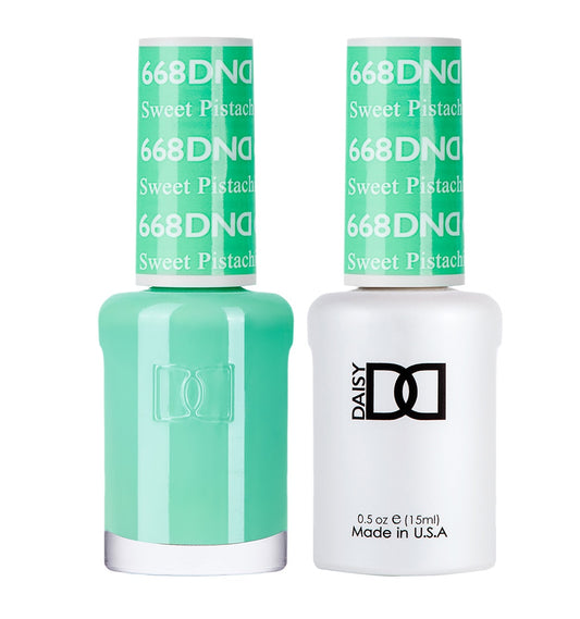 DND Duo Gel & Lacquer Sweet Pistachia #668-Beauty Zone Nail Supply
