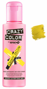 Crazy Color Semi Permanent Hair Dye Color 049 Canary Yellow 150ML 5.07 oz