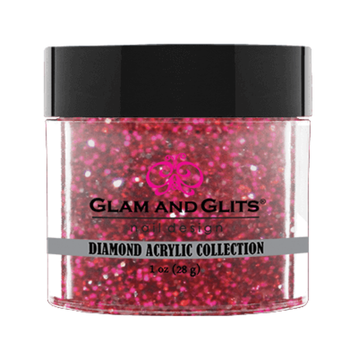 Glam & Glits Diamond Acrylic (Glitter) 1 oz Pink Pumps - DAC51-Beauty Zone Nail Supply