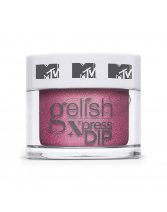Harmony Gelish Xpress Dip Powder Live Out Loud - Magenta Shimmer 43G | 1.5 Oz #1620386