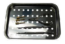 Stainless steel tray hole #2461-Beauty Zone Nail Supply