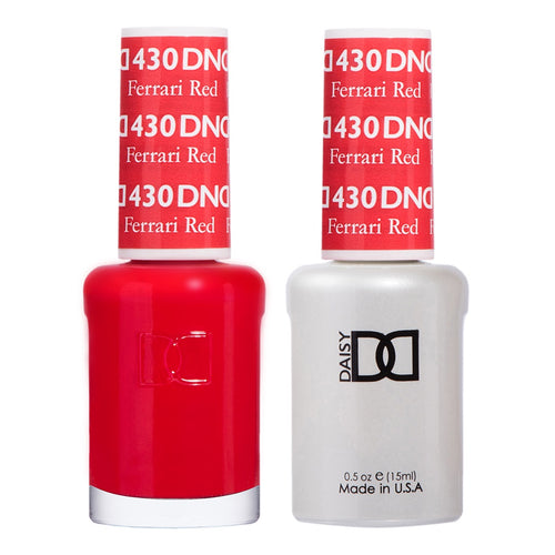 DND Duo Gel & Lacquer Ferrari Red #430-Beauty Zone Nail Supply