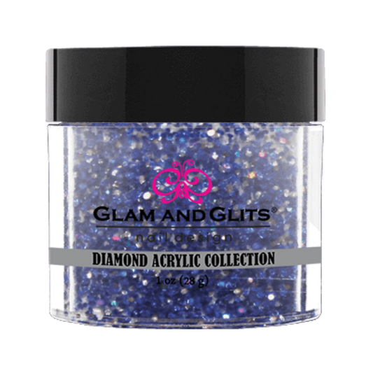Glam & Glits Diamond Acrylic (Glitter) 1 oz Midnight Sky - DAC63-Beauty Zone Nail Supply