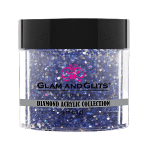 Glam & Glits Diamond Acrylic (Glitter) 1 oz Midnight Sky - DAC63-Beauty Zone Nail Supply