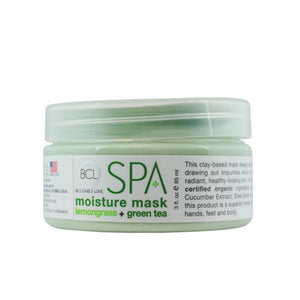 BCL SPA Moisture Mask Lemongrass + Green Tea 3oz-Beauty Zone Nail Supply