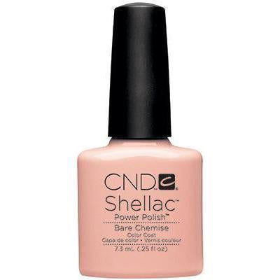 Cnd Shellac Bare Chemise .25 Fl Oz-Beauty Zone Nail Supply