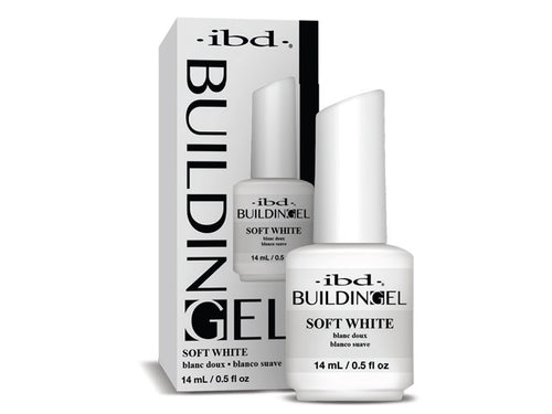 ibd Building Gel Soft White 14 mL / 0.5 oz #62493-Beauty Zone Nail Supply