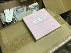 Nail File Jumbo 100/100 Pink White 50 pc #F062-Beauty Zone Nail Supply