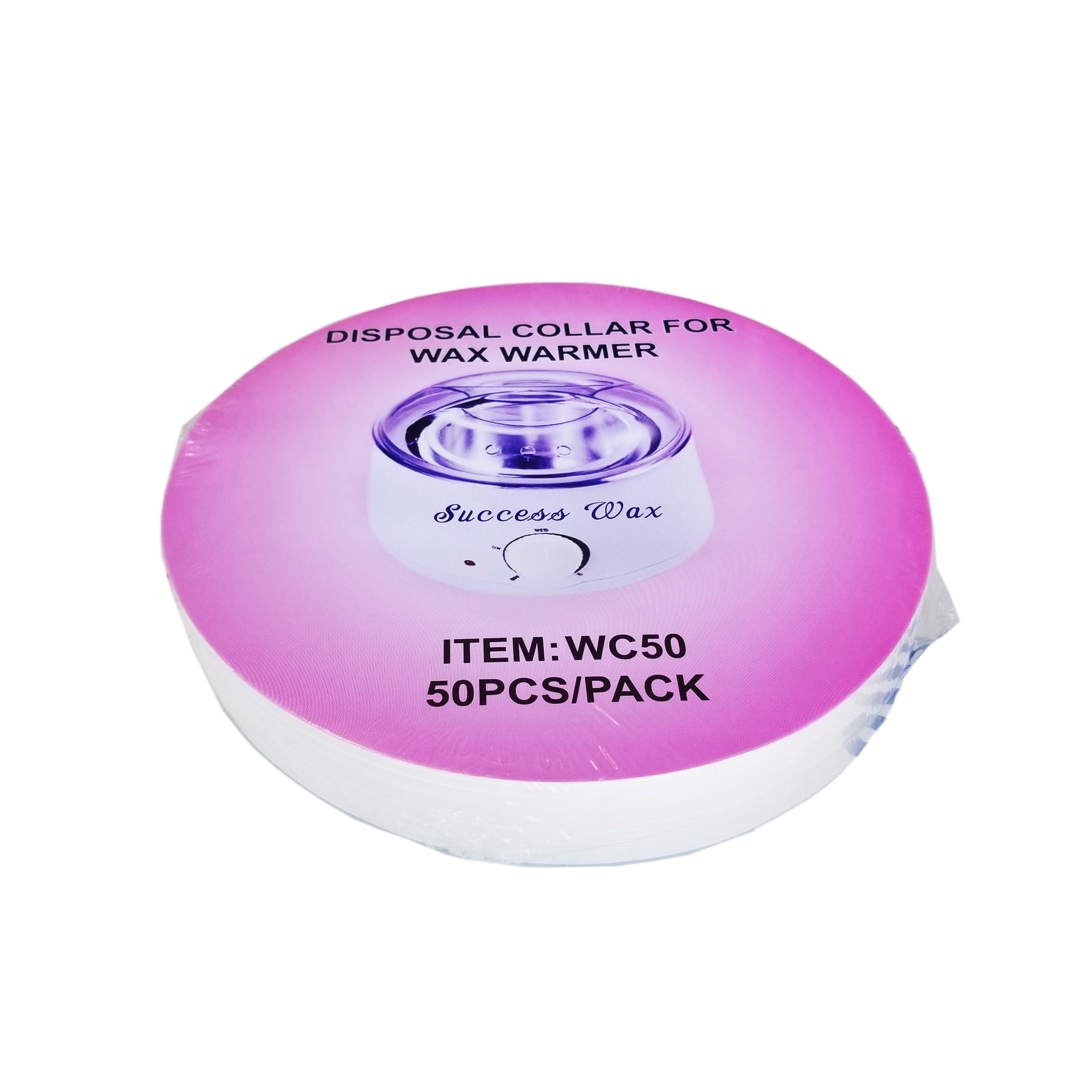 Wax warmer clear collar 50 pcs #780-Beauty Zone Nail Supply
