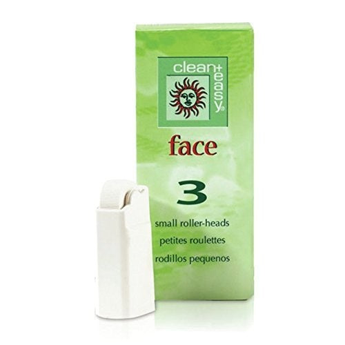 Clean & Easy Small (Face) Roller Head - 3 pk #41637-Beauty Zone Nail Supply