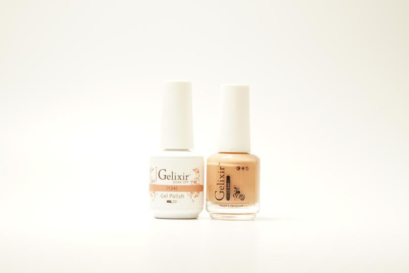 Gelixir Duo Gel & Lacquer 1 PK #124-Beauty Zone Nail Supply