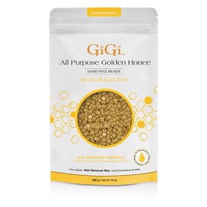Gigi Wax All Purpose Golden Honee Wax Beads 14oz 67985-Beauty Zone Nail Supply