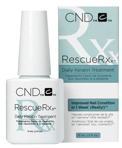 Cnd Rescuerxx Treatment 0.5 Oz #07635-Beauty Zone Nail Supply