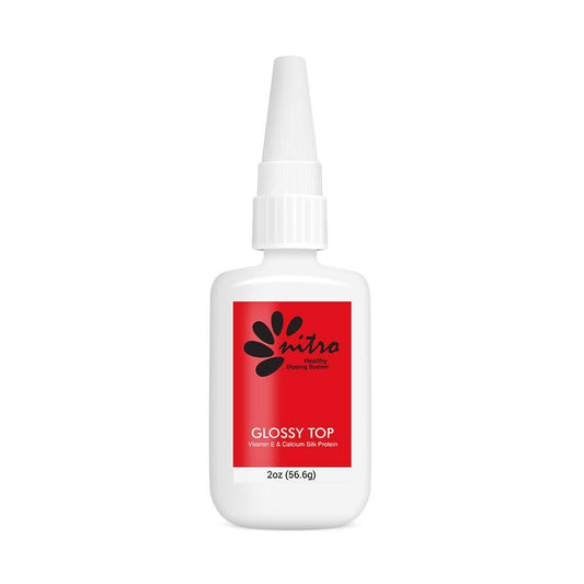 Nitro Glossy Top Refill 2 oz-Beauty Zone Nail Supply