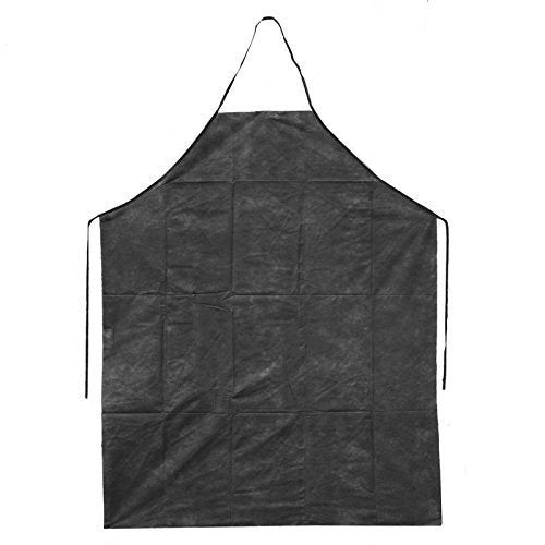 APRON NONWOVEN 28" x  35" Black , 50/cases