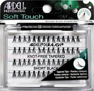 Ardell Soft Touch Individual Knot-Free Short Blk #68283-Beauty Zone Nail Supply