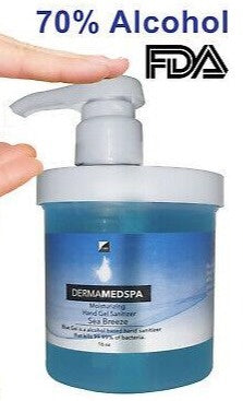 Derma MedSpa Hand Gel Sanitizer Sea Breeze 16 oz-Beauty Zone Nail Supply