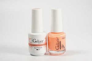 Gelixir Duo Gel & Lacquer Outrageous Orange 1 PK #055-Beauty Zone Nail Supply