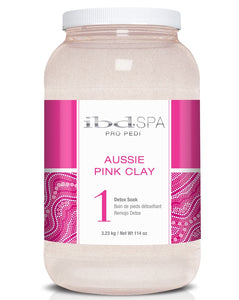 Ibd Spa Soak ‚Äì Aussie Pink Clay Detox Gallon-Beauty Zone Nail Supply