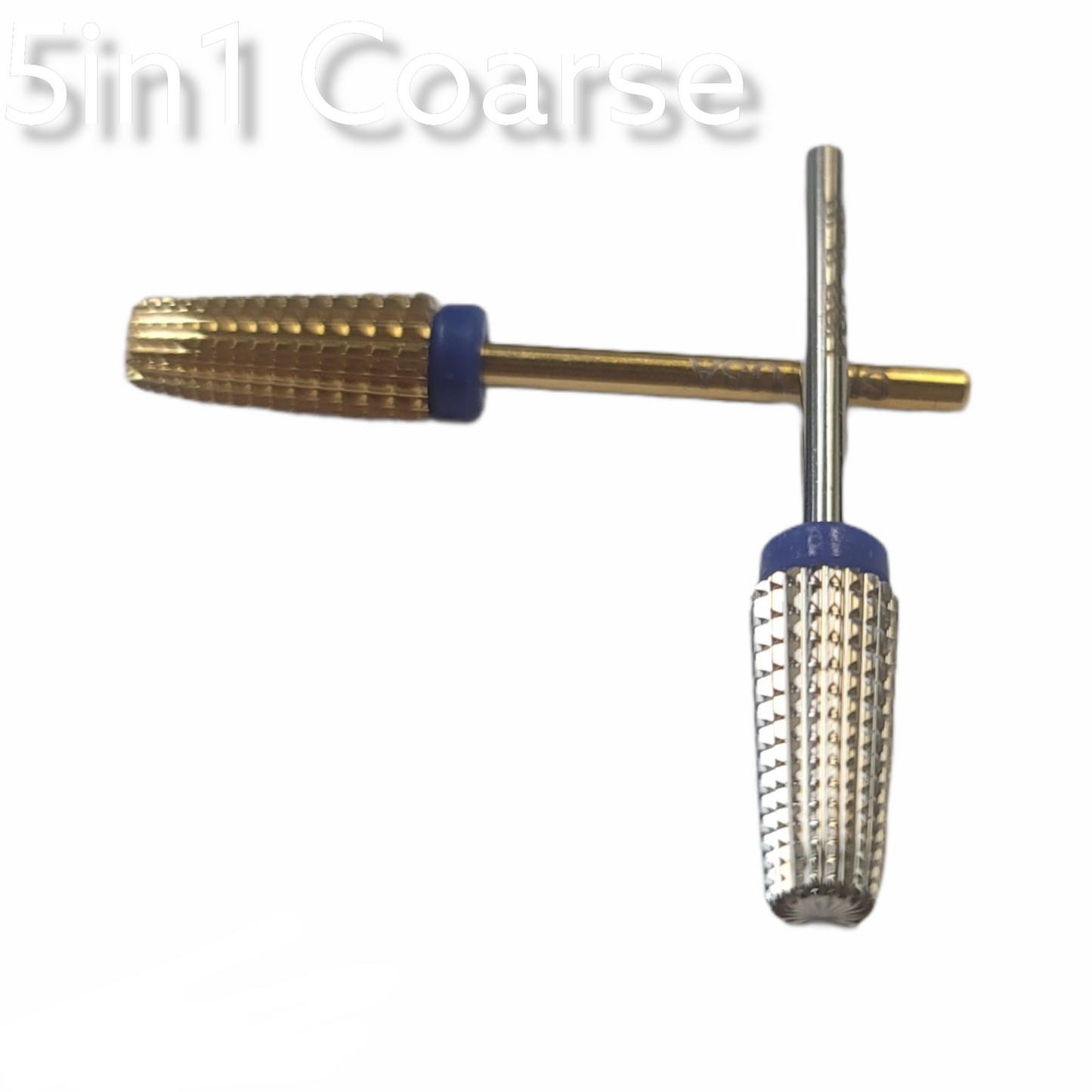 Carbide Nail Bit 5 In 1 Coarse 3/32 Silver