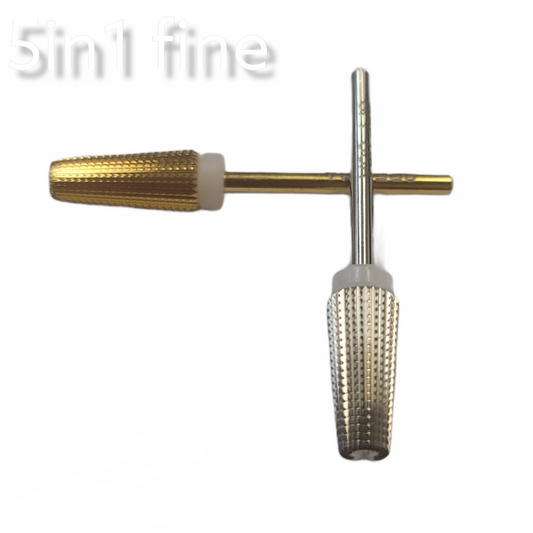 Carbide Nail Bit 5 In 1 Fine 3/32 Silver