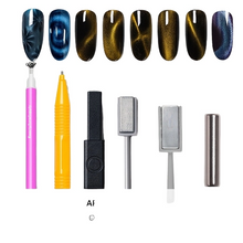 Load image into Gallery viewer, Cat Eye Magnetic nail art pen point head