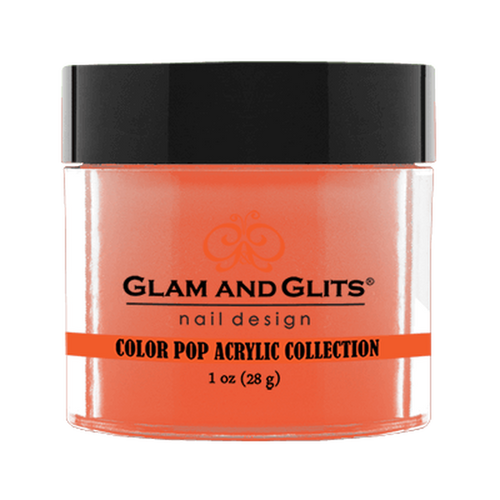 Glam & Glits Color Pop Acrylic (Cream) 1 oz Coral - CPA368-Beauty Zone Nail Supply