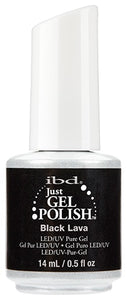 Just Gel Polish Black Lava 0.5 oz #56507-Beauty Zone Nail Supply