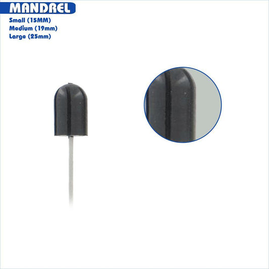 Mandrel 3/32" For pedicure sanding cap 1 pc-Beauty Zone Nail Supply