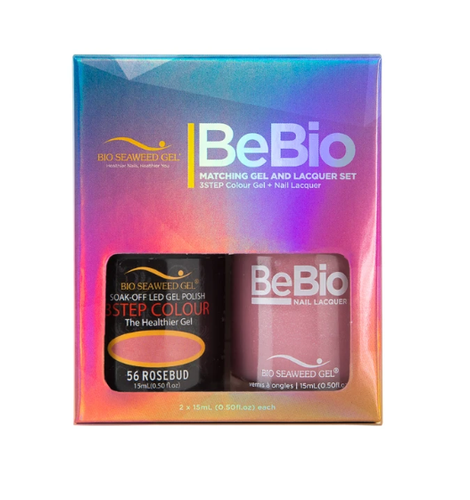 Bio Seaweed Bebio Duo 56 Rosebud-Beauty Zone Nail Supply