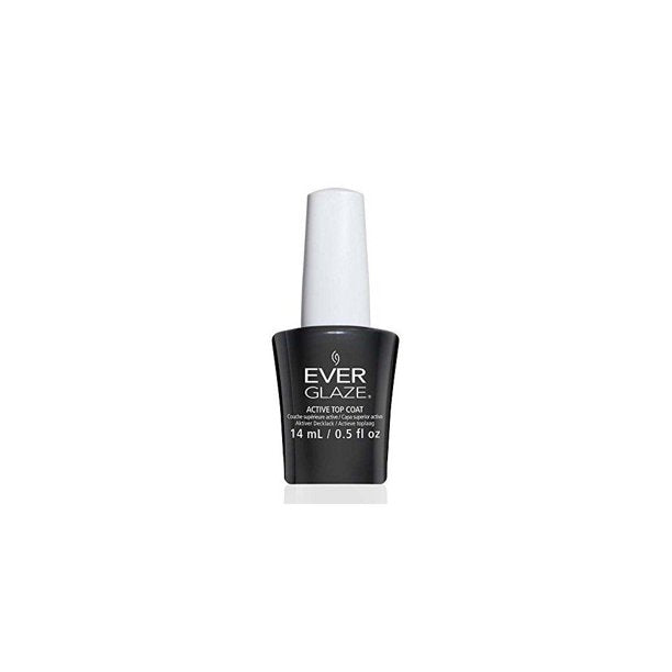 China Glaze Ever Glaze Long Lasting Active Top Coat 0.5 fl oz