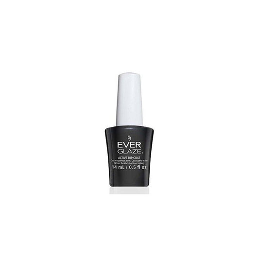 China Glaze Ever Glaze Long Lasting Active Top Coat 0.5 fl oz