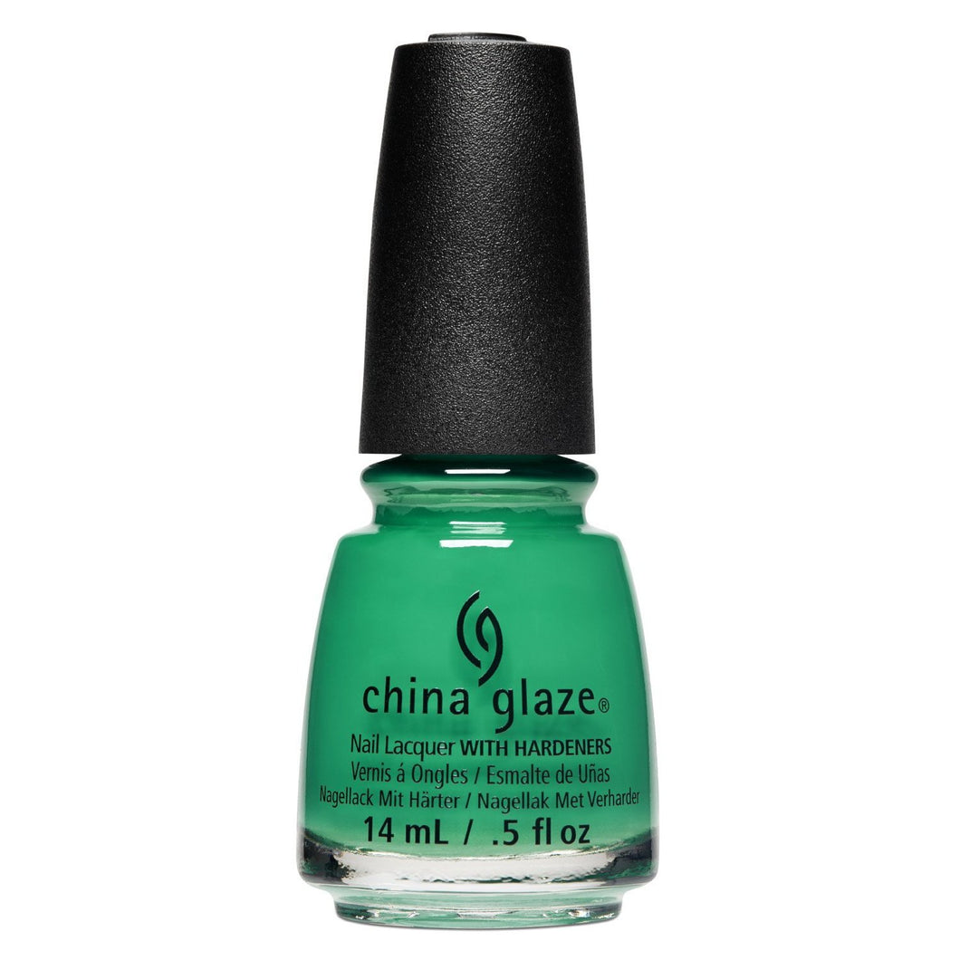 China Glaze Lacquer Emerald Bae (Green Creme) 0.5 oz #80017