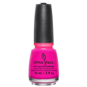 China Glaze Lacquer Heat Index Hot Pink Jelly 0.5 oz #81329