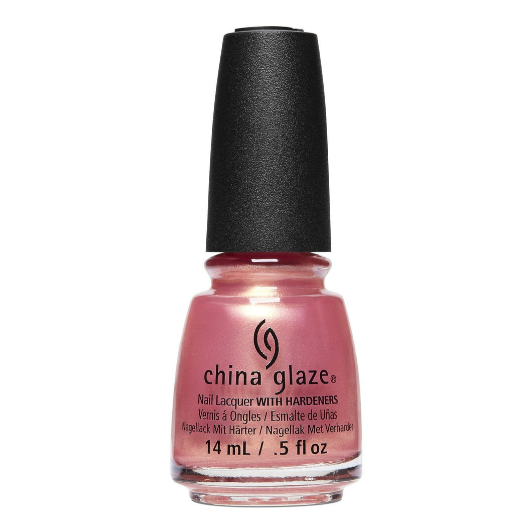 China Glaze Lacquer Moment In The Sunset (Pink/Peach Shimmer) 0.5 oz #66221