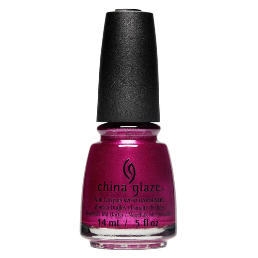 China Glaze Lacquer Rose My Name (Magenta Shimmer) 0.5 oz #80013