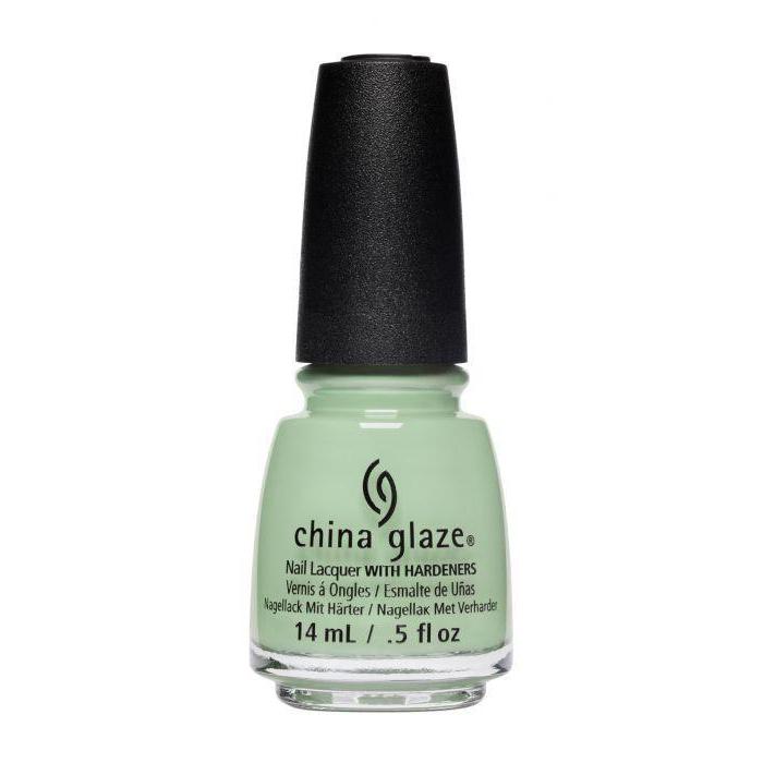China Glaze Lacquer Spring Jungle (Light Green Creme) 0.5 oz #83980
