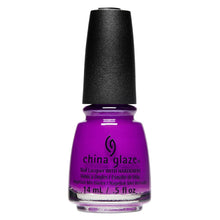Load image into Gallery viewer, China Glaze Lacquer Summer Reign (Bright Purple Shimmer 0.5 oz #80014