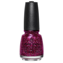 Load image into Gallery viewer, China Glaze Lacquer Turn Up The Heat ( Multisized Berry Glitter) 0.5 oz #82696