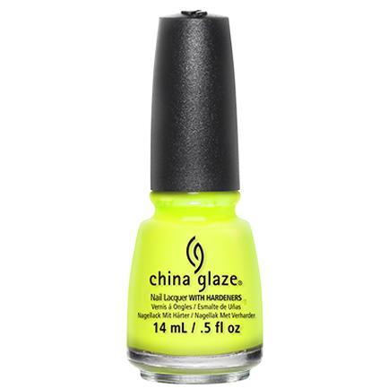 China Glaze Lacquer Yellow Polka Dot Bikini 0.5 oz #80948