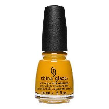 China Glaze Nail Polish Mustard The Courage 0.5 oz #84296